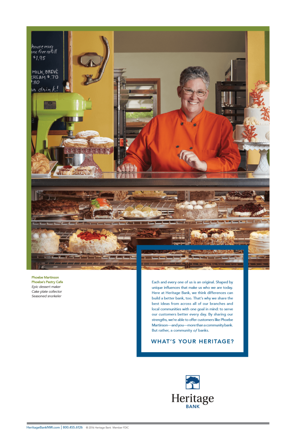 2016 Heritage Bank Print ad