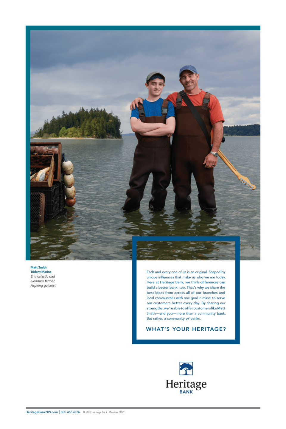 2016 Heritage Bank Print ad