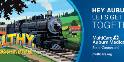 MultiCare outdoor advertising campaign