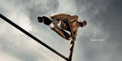 Nautilus point of sale & print ad campaign